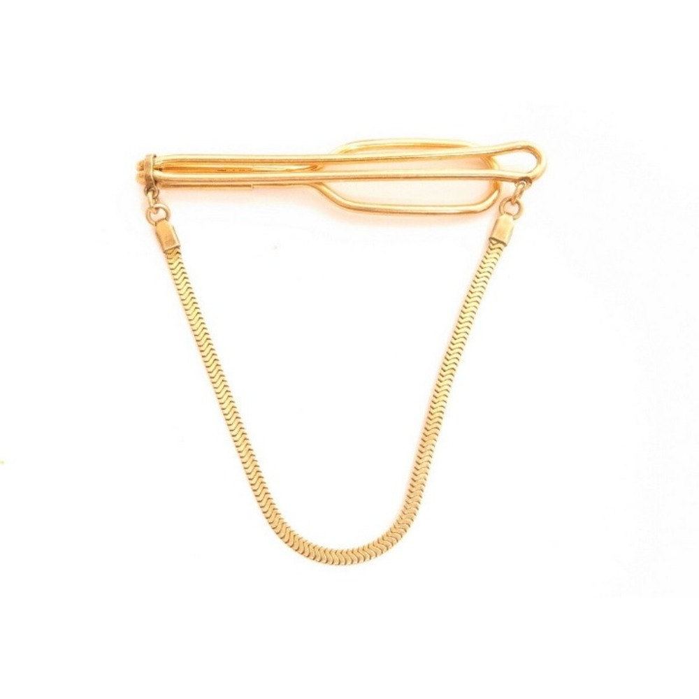 Vintage Signed Forstner Gold‎ Filled Tie Clip Men's Jewelry